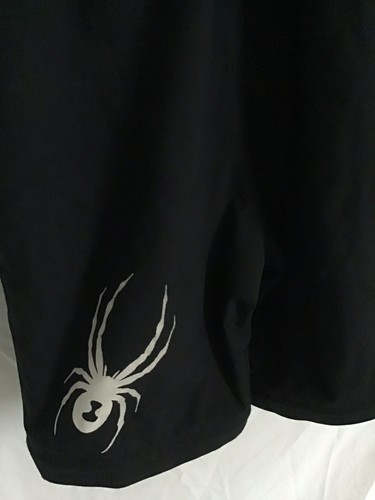 Spyder 14 Boys Black Ski Snowboard Training Bibs Thinsulate Adjustable Softshell