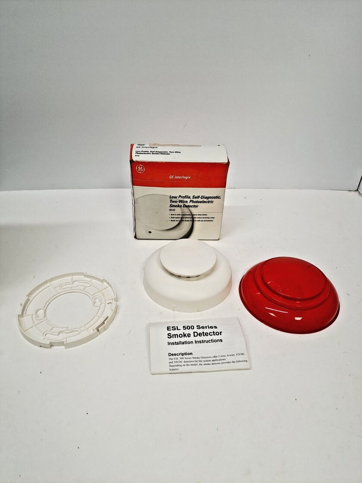 511C GENERAL ELECTRIC INTERLOGIX SMOKE DETECTOR