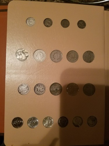 U.S. TYPE COINS & DANSCO ALBUM NICE  ?? 