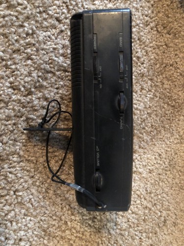 Sony Watchman Model FD-230 Flat Black & White Portable Mini Handheld TV