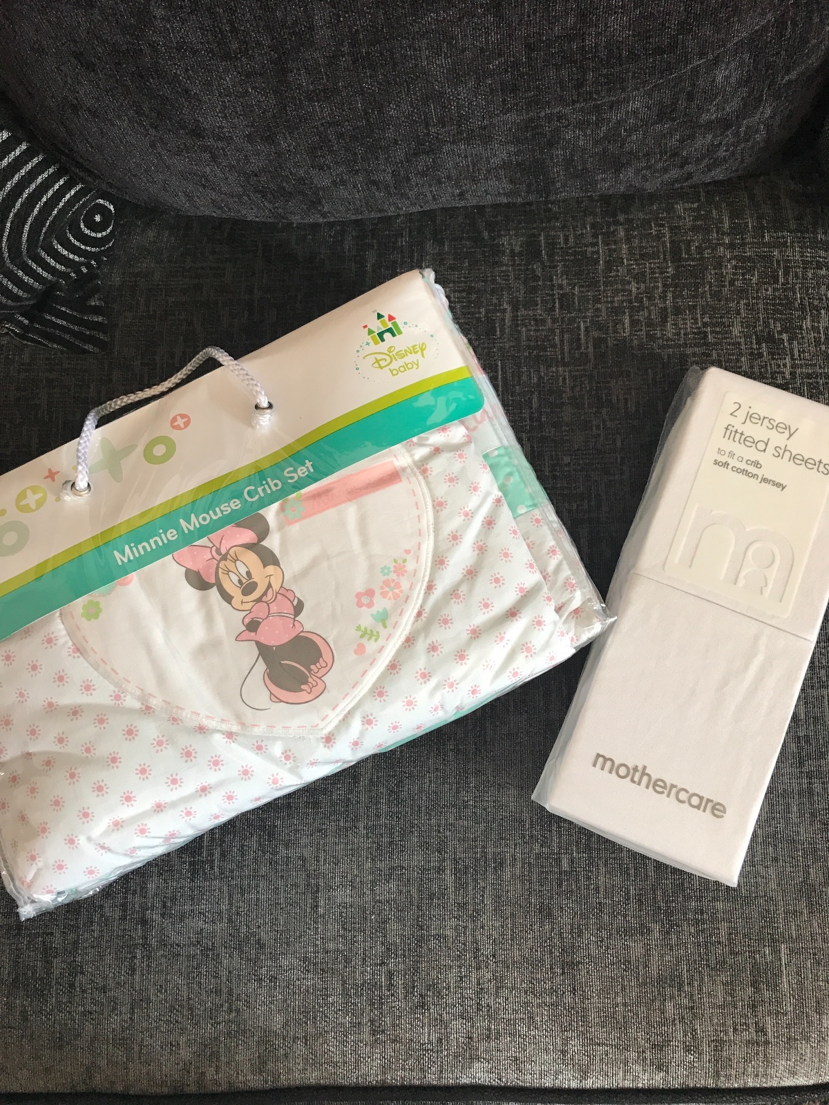 minnie mouse cot sheets