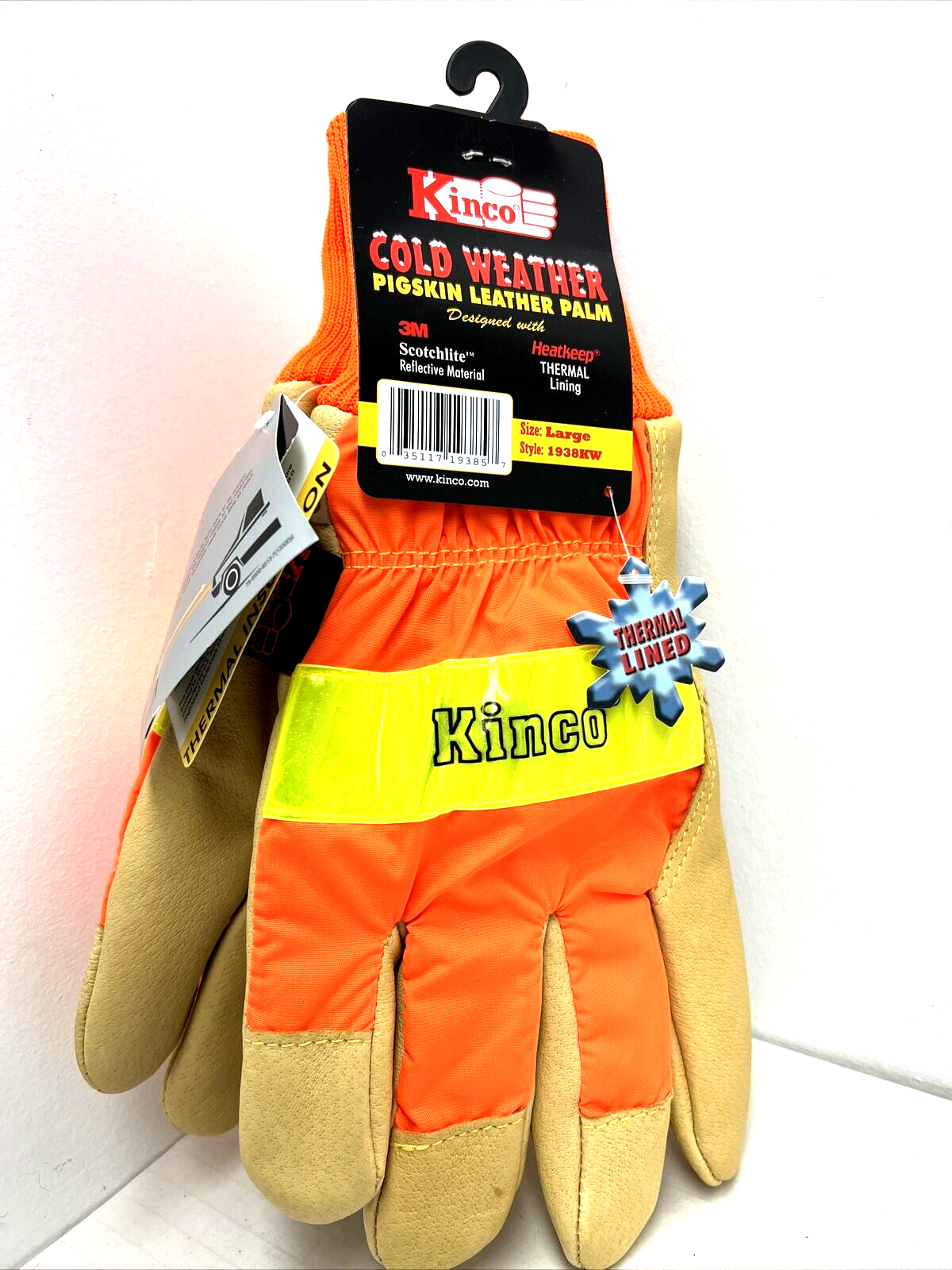 Kinco cold weather pigskin work gloves on sale