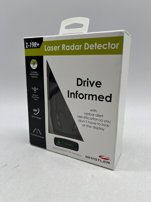 Whistler Z-19R+ Laser Radar Detector (Brand New) Fast Shipping Laser Detector