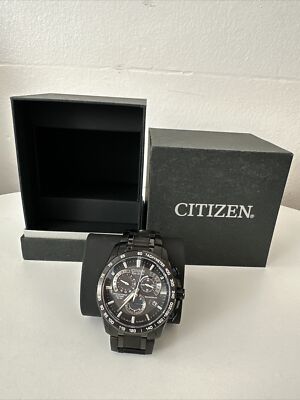Citizen Eco Drive Perpetual Radiocontrolled Watch E650 cal.GN 4W S Blue