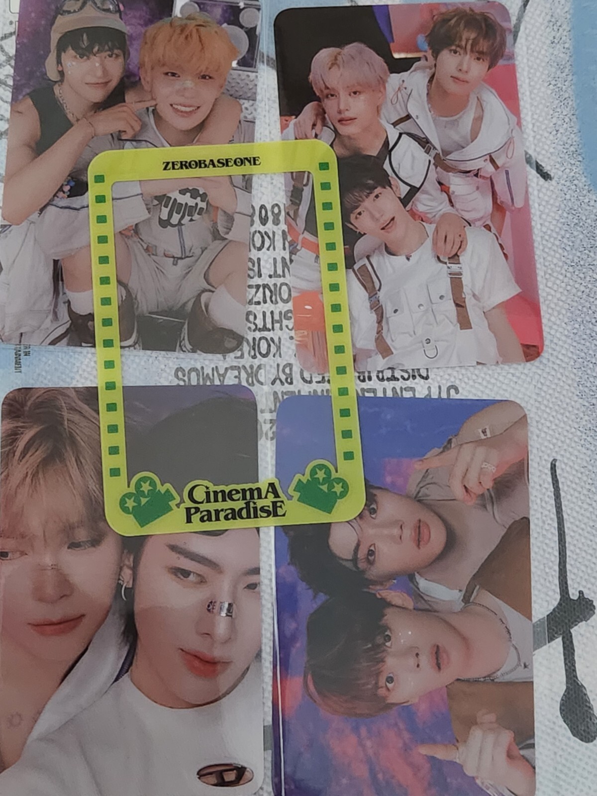 ZB1 ZEROBASEONE drink PHOTOCARD The 4th Mini Album CINEMA