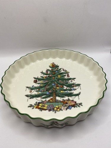 Vintage Spode Christmas Tree Quiche Serving Dish | eBay Vintage Spode Christmas Tree Quiche Serving Dish | eBay