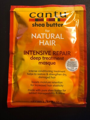 Cantu Shea Butter Natural Hair Intensive Repair Deep Treatment Masque 1.75 oz