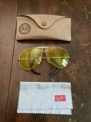 1960's RAY BAN B&L 1/10 12K GF KALICHROME SHOOTING AVIATOR
