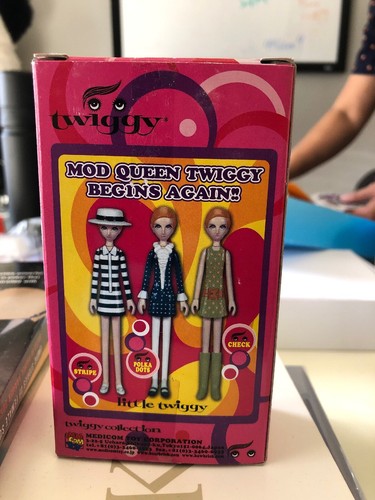 twiggy collection twiggy doll ツイギー フィギュア TWIGGY COLLECTION Little STRIPE figure Mod Qween MEDICOM TOY