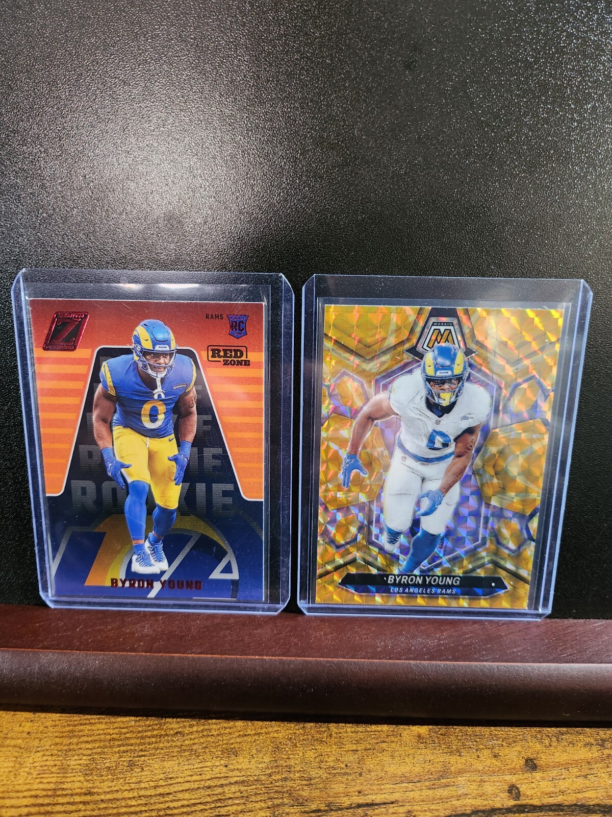 Parallel Lot-Byron Young-'23 Zenith Red Zone Red RC & '24