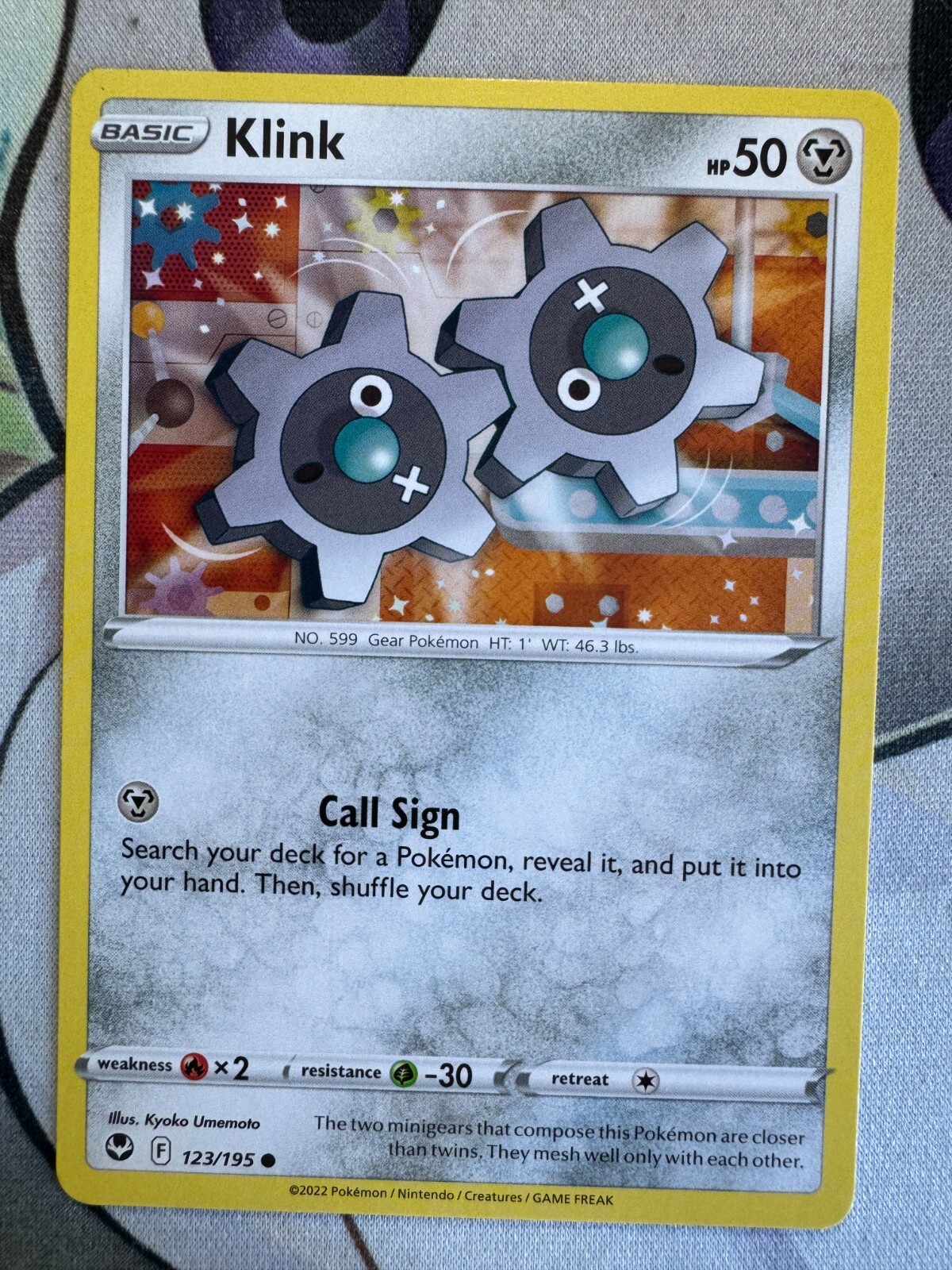 帽子 kkk Klink Non Holo English Pokemon TCG BKAC53 | eBay