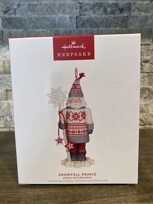 2023 Hallmark Keepsake Ornament Noble Nutcracker Snowfall Prince 5th in Series