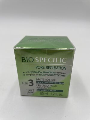 Yves Rocher Bio Specific Pore Regulation Moisturizer Complex Step 3 50mL Sealed