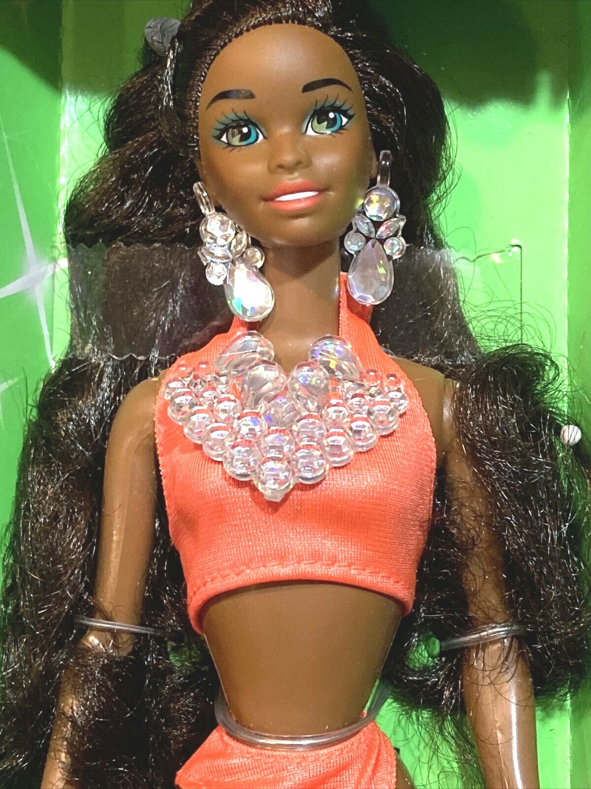 Shani Sun Jewel Barbie Mattel 10958 NRFB non-mint box New Shani Sun Jewel Barbie Mattel 10958 NRFB non-mint box New