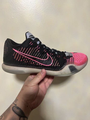 black and pink kobe 10