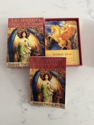 Doreen Virtue ARCHANGEL ORACLE CARDS 45 Card Deck & Guidebook 2004