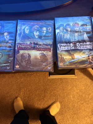 Pirates of the Caribbean 1 2 3 4 5 Complete DVD Set Johnny