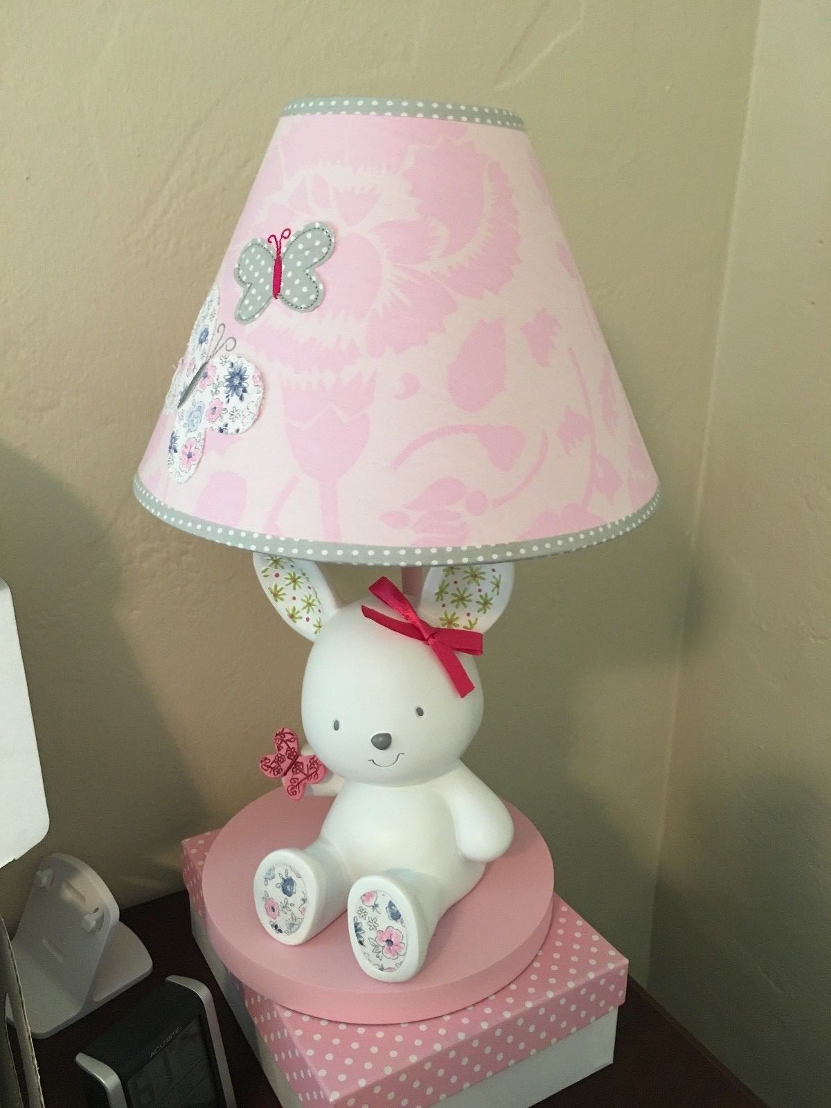 bunny lamp for nursery