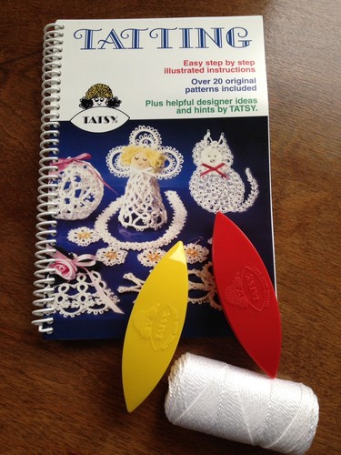 TATSY Beginner tatting kit  20 patterns in book