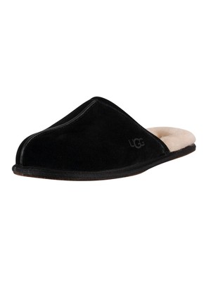 

Мужские тапочки UGG, черные, Черный, 1101111-BLK