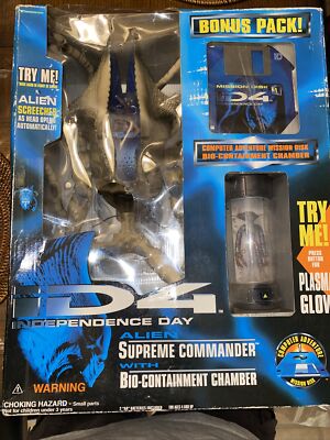 iD4 Independence Day - Alien Supreme Commander with Bio-Containment Chamber