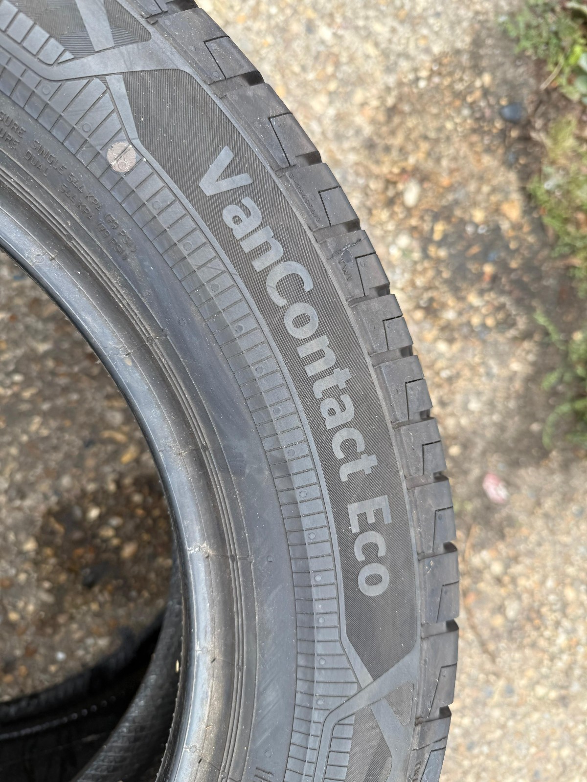 New 215 60 17C Continental, Van Contact Eco, 109/107T, x1 Tyre (F1_tyres) YD181