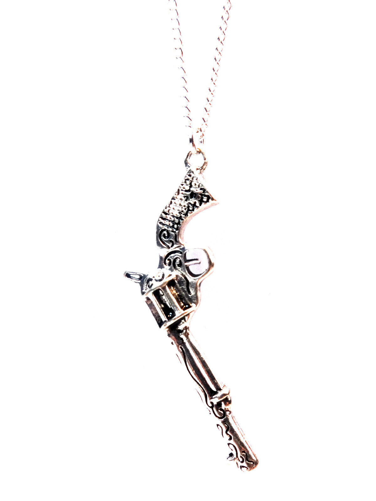 UNIQUE ORIGINAL SILVER TONE NO-CLASP PULL-THROUGH NECKLACE SUMMER LOOK ZX32