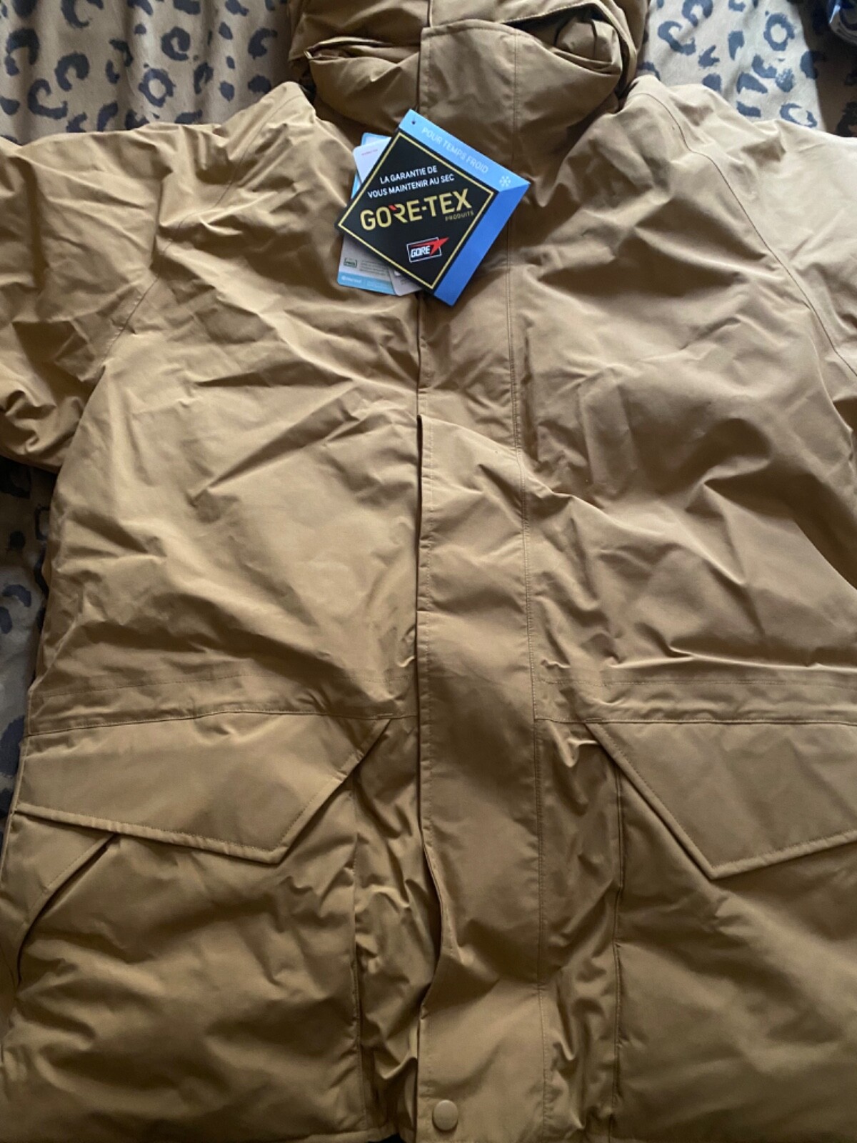 Pre-owned Marmot Men's Mammoth Parka Scotch Color Brand Authentic Large Medium Xl