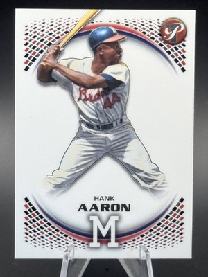 2026 Topps Pristine 179 Hank Aaron Milwaukee Braves