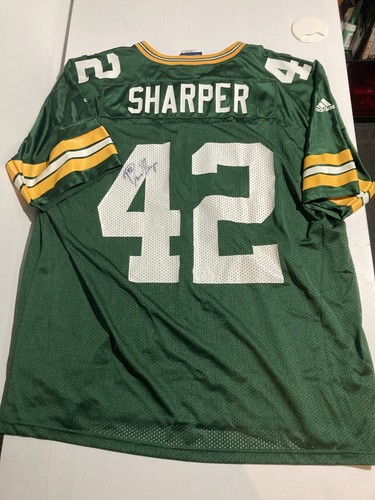 人気商品、レアなNFL、SHARPE、3XLサイズ Vintage Green Bay Packers Sterling Sharpe Starter Football