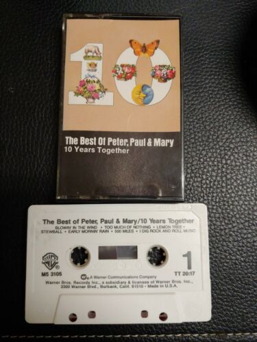 Rare 1970 The Best Of Peter, Paul, And Mary 10 Years Rare 1970 The Best Of Peter, Paul, And Mary 10 Years