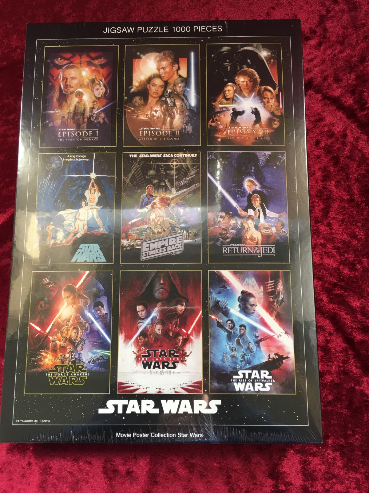 コレクション STAR WARS TRILOGY POSTER BOX LE1600 Star Wars Trilogy (DVD, 2004, 4-Disc Set, Full Screen