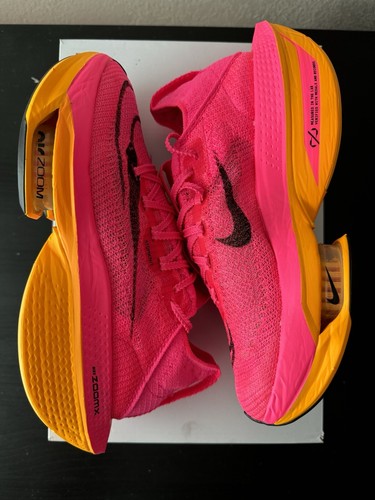 Pre-owned Nike Air Zoom Alphafly Next% 2 ‘hyper Pink' Dn3559-600 Women's 8 No-lid