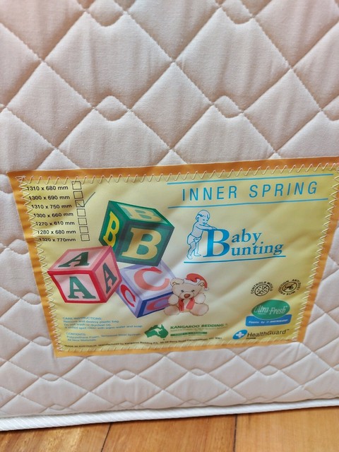 baby bunting cot mattress protector