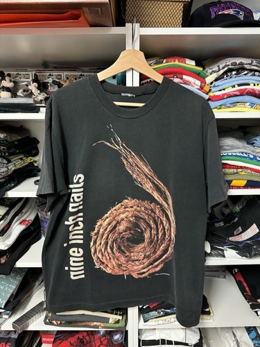 トップス nine inch nails future down tee fade xl Nine Inch Nails Further Down The Spiral Single Stitch
