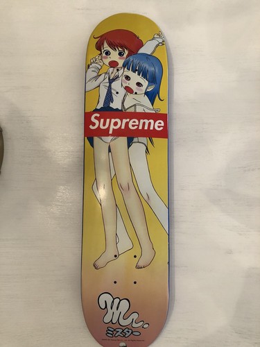 RARE2007 SUPREME x MR. Anime Kaikai Kiki Blue Skateboard RARE2007 SUPREME x MR. Anime Kaikai Kiki Blue Skateboard