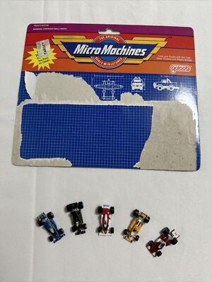 Galoob Micro Machines Formula Racers 1987 Collection #18 - 18 - Open w/ Card VTG