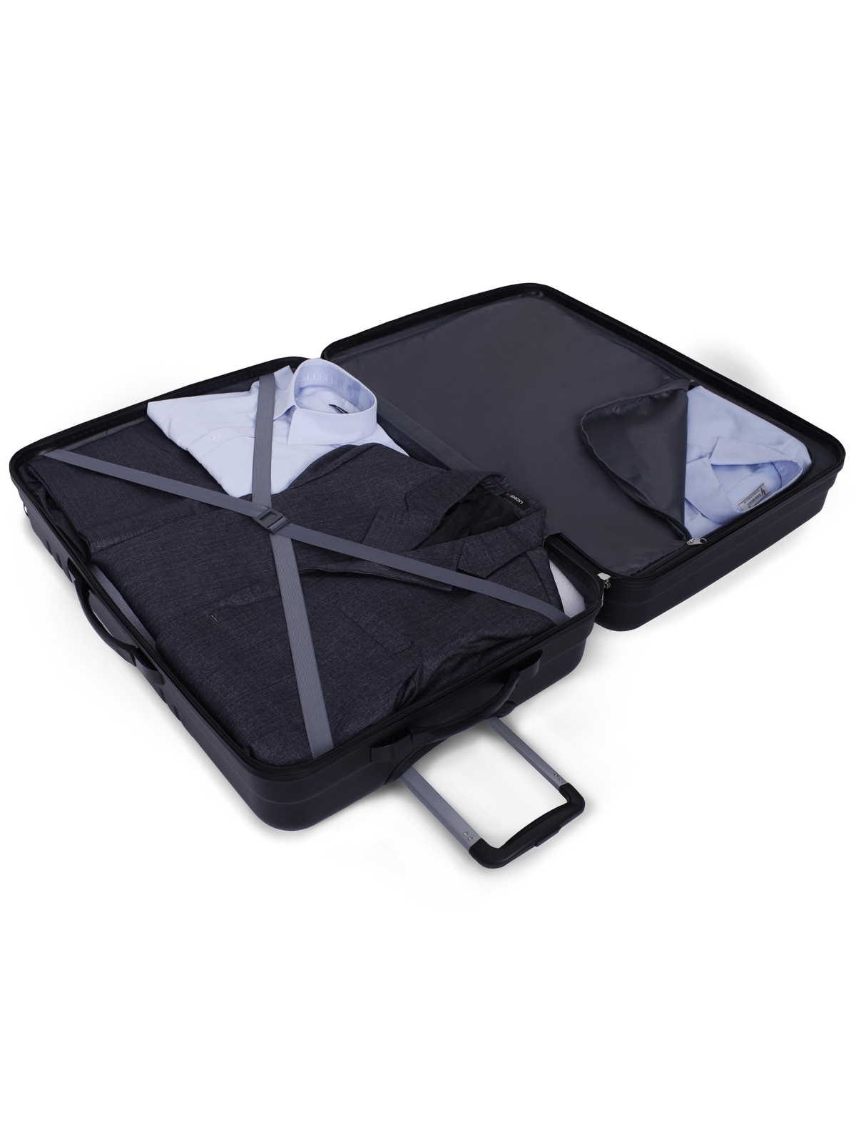 Luggage Set 3 Piece Hard Side 360-degree Spinner Wheel Durable Scratch Resistant