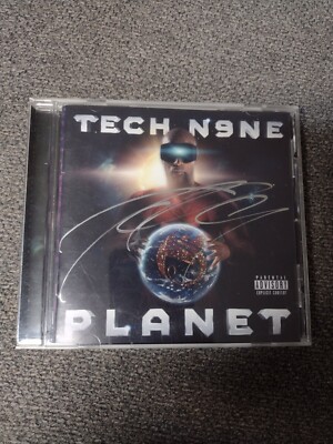 Tech N9ne Nine Signed/Autographed Planet Album/CD AUTHENTIC