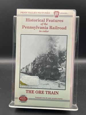 Pennsylvania Railroad PRR Ore Train VHS Documentary Penn Valley Pictures Vintage