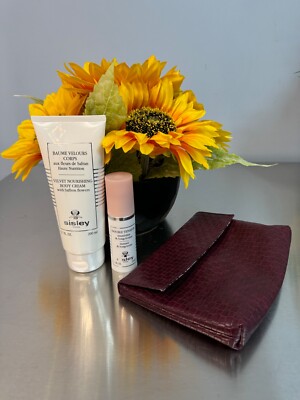 Sisley Saffron Infusion Body cream and Double Tenseur instant and long term set
