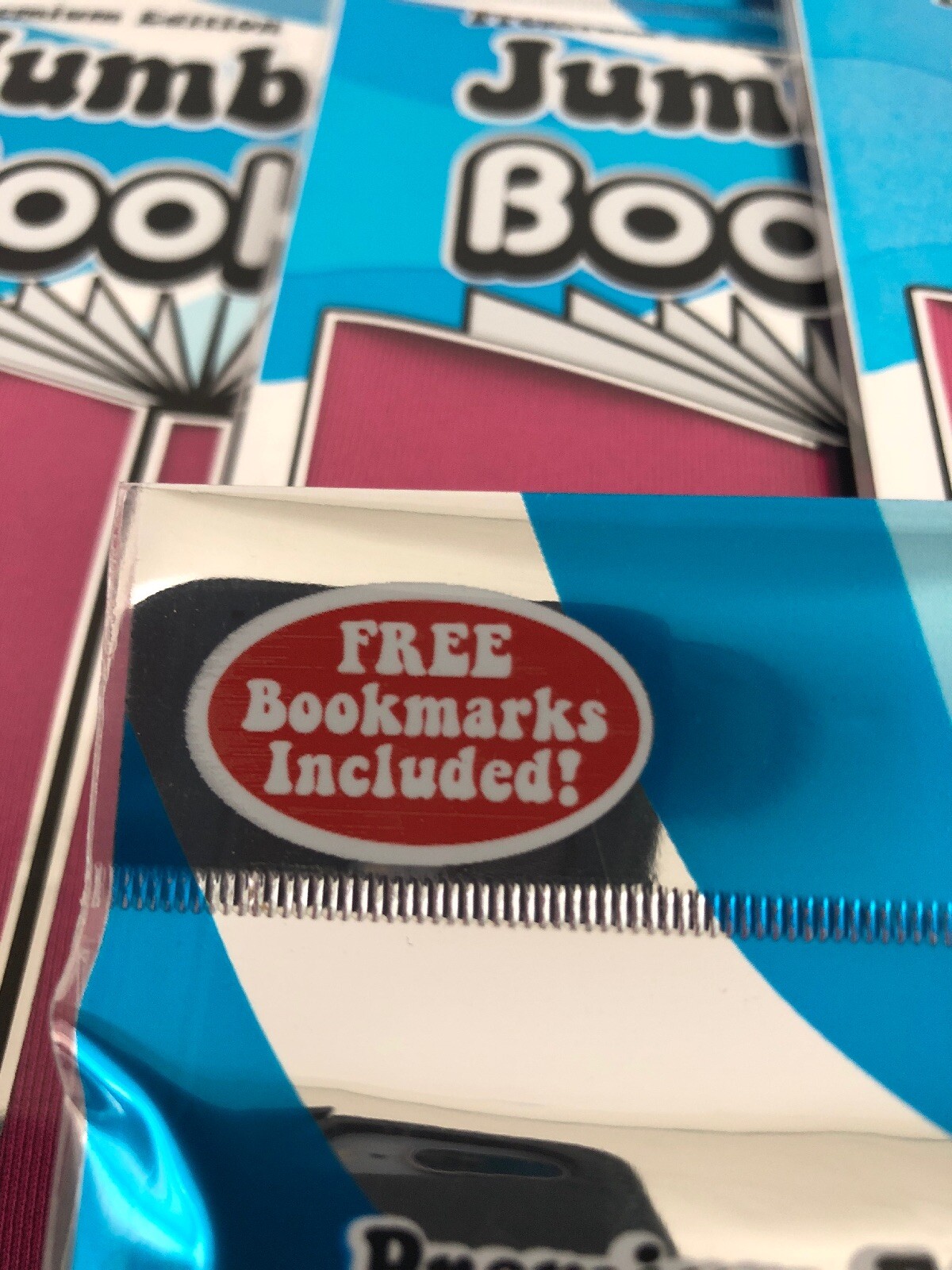 It's Academic XXL Jumbo Book Cover Stretches to Fit Oversized Hot Pink Lot Of 6