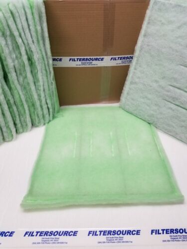 Paint Spray Booth Filters 20x20 Tacky Intake Filter Set 20/Case Made in USA