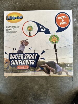 WATER SPRAY SUNFLOWER Likboha Fun Water World Outdoor Toys 