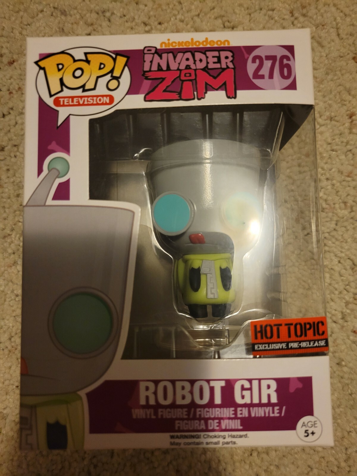 hot topic invader zim funko pop