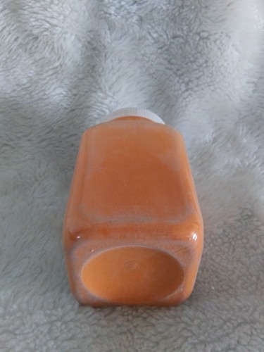 Colorful Rainbow Craft Sand Orange 1.5 Pound Bottle
