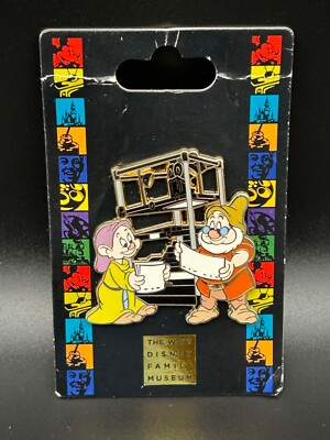 Walt Disney Family Museum Pin Dopey & Doc Multi Plane Camera