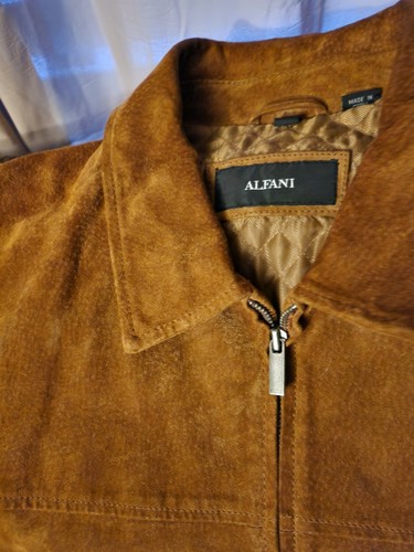 ALFANI LEATHER MEN JACKET