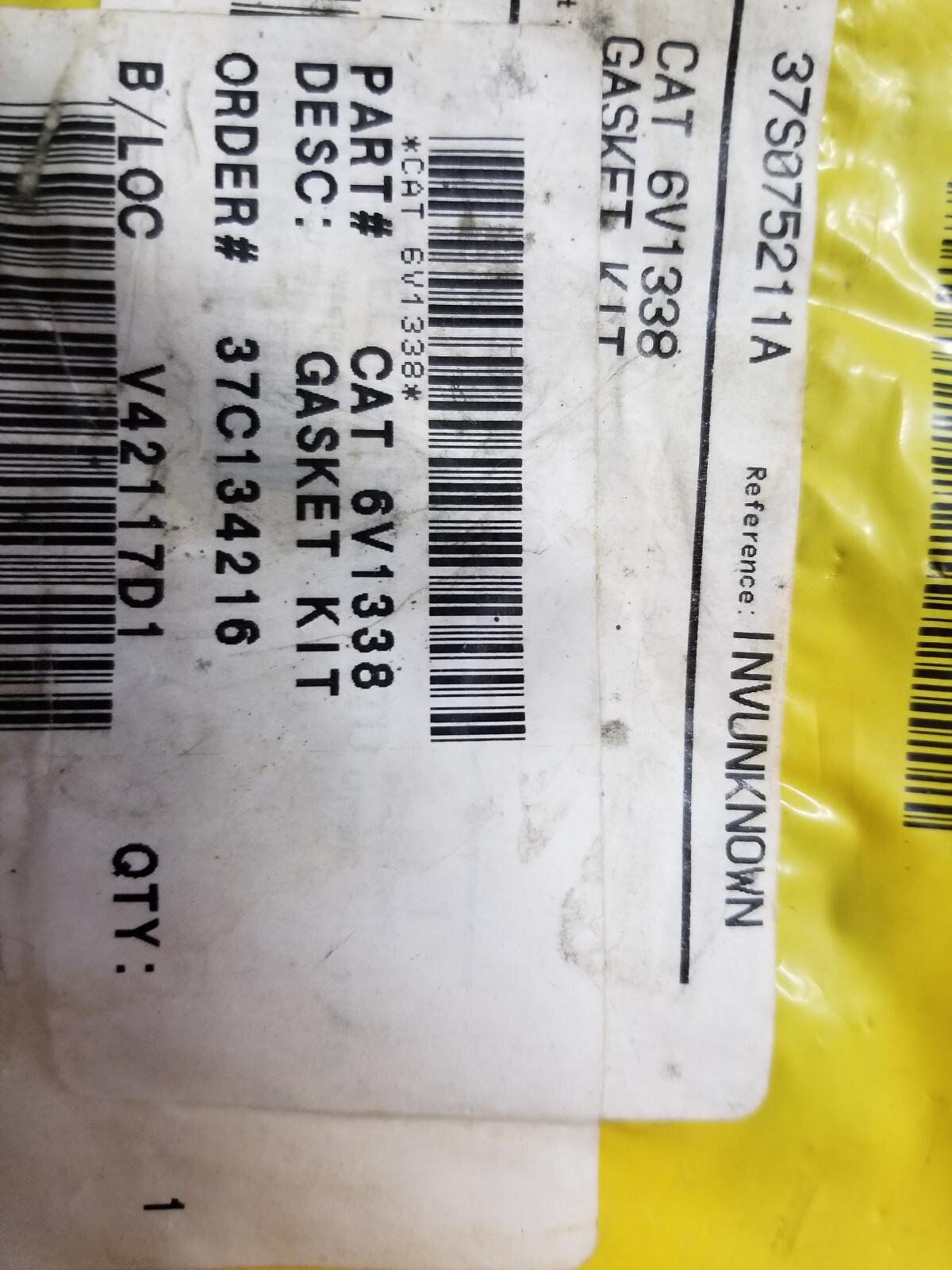 CATERPILLAR 6V-1338 SEAL KIT 6V1338 - Picture 2 of 2