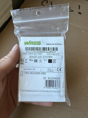 1PC Brand New Original WAGO 750-563 750563 IO Analog Output Module 2AO